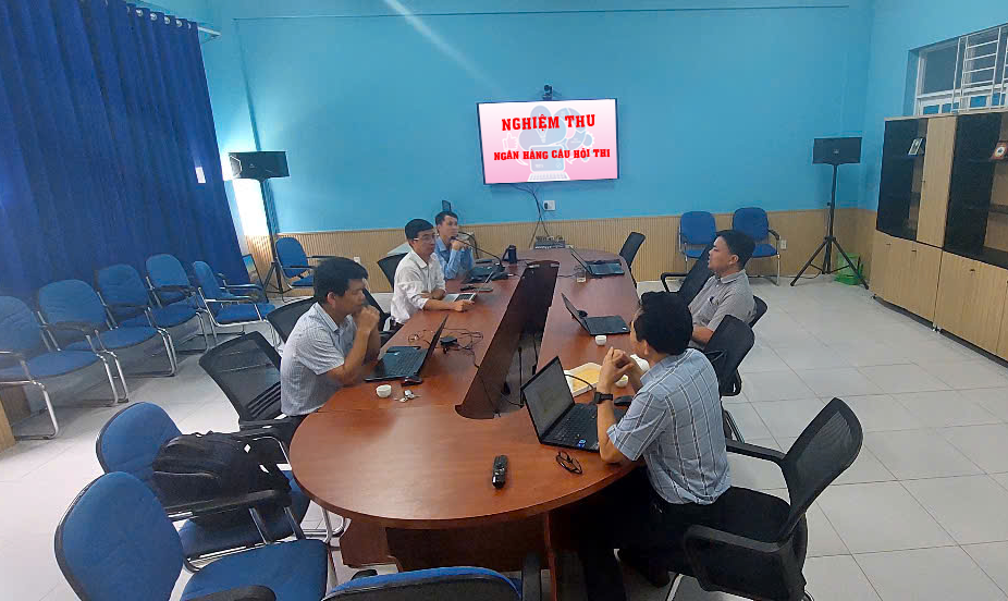 Nghiệm thu ngân hàng câu hỏi thi và đáp án