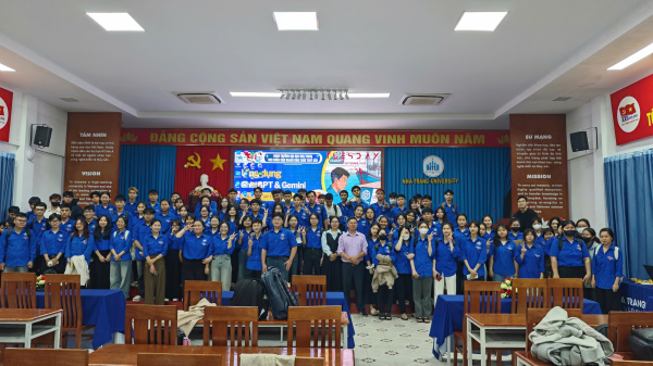 Tập huấn ứng dụng chatgpt & gemini trong học tập cho sinh viên Viện Khoa học và Công nghệ Khai thác Thủy sản