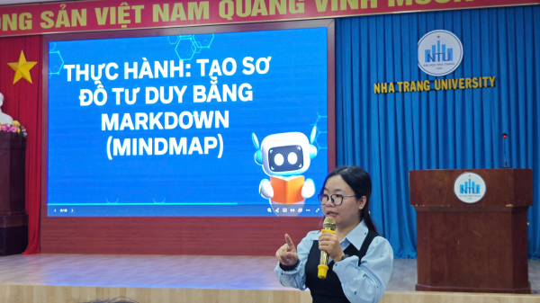 Tập huấn ứng dụng chatgpt & gemini trong học tập cho sinh viên Viện Khoa học và Công nghệ Khai thác Thủy sản