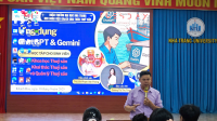 Tập huấn ứng dụng chatgpt & gemini trong học tập cho sinh viên Viện Khoa học và Công nghệ Khai thác Thủy sản