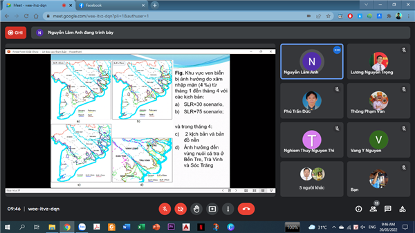 Hội thảo Khoa học cấp Viện: "Ảnh hưởng biến đổi khí hậu đến nghề cá".