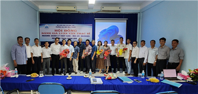 Hội đồng bảo vệ Luận văn Cao học ngành Quản lý thủy sản