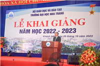 Lễ khai giảng Năm học mới 2022 - 2023