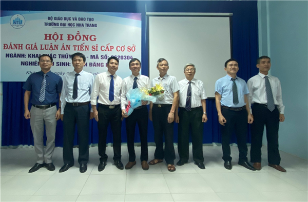 Bảo vệ Luận án Tiến sĩ cấp cơ sở của NCS Phan Đăng Liêm