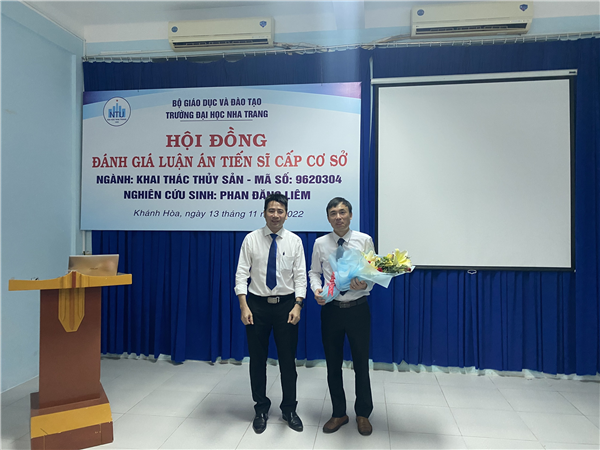 Bảo vệ Luận án Tiến sĩ cấp cơ sở của NCS Phan Đăng Liêm