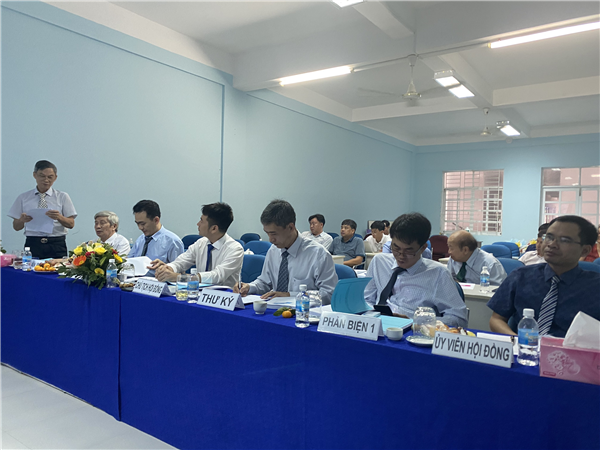 Bảo vệ Luận án Tiến sĩ cấp cơ sở của NCS Phan Đăng Liêm