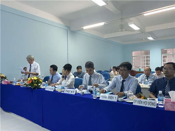 Bảo vệ Luận án Tiến sĩ cấp cơ sở của NCS Phan Đăng Liêm