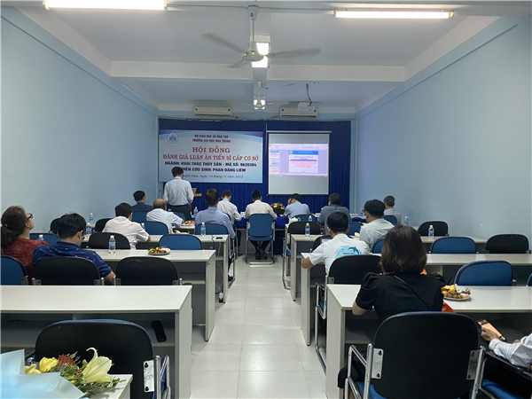 Bảo vệ Luận án Tiến sĩ cấp cơ sở của NCS Phan Đăng Liêm