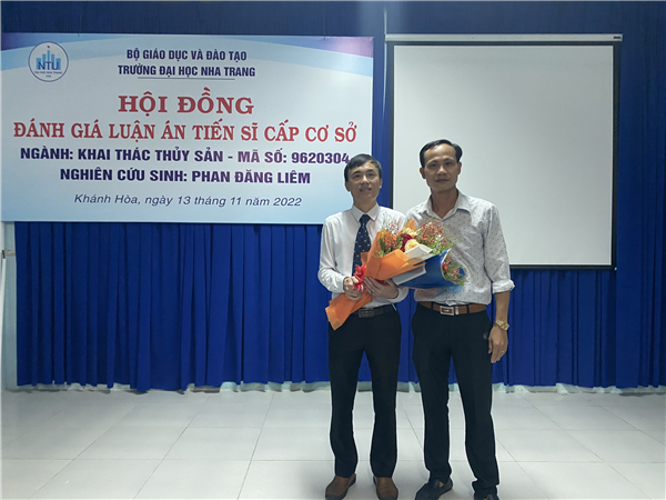 Bảo vệ Luận án Tiến sĩ cấp cơ sở của NCS Phan Đăng Liêm