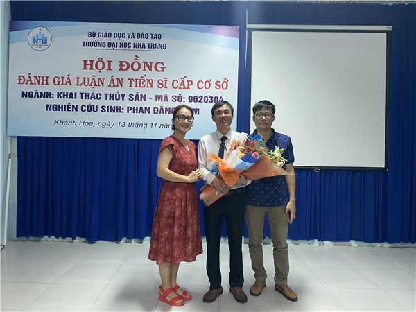 Bảo vệ Luận án Tiến sĩ cấp cơ sở của NCS Phan Đăng Liêm