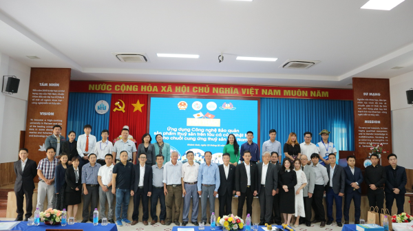 TỌA ĐÀM TRAO ĐỔI HỌC THUẬT “Ứng dụng Công nghệ Bảo quản sản phẩm thuỷ sản trên tàu cá của Nhật Bản cho chuỗi cung ứng thuỷ sản Việt Nam”