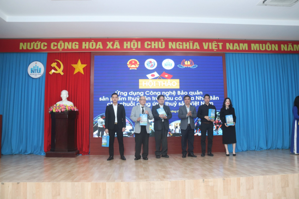 TỌA ĐÀM TRAO ĐỔI HỌC THUẬT “Ứng dụng Công nghệ Bảo quản sản phẩm thuỷ sản trên tàu cá của Nhật Bản cho chuỗi cung ứng thuỷ sản Việt Nam”