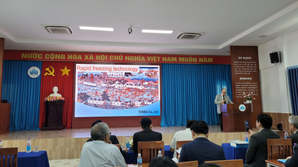 TỌA ĐÀM TRAO ĐỔI HỌC THUẬT “Ứng dụng Công nghệ Bảo quản sản phẩm thuỷ sản trên tàu cá của Nhật Bản cho chuỗi cung ứng thuỷ sản Việt Nam”