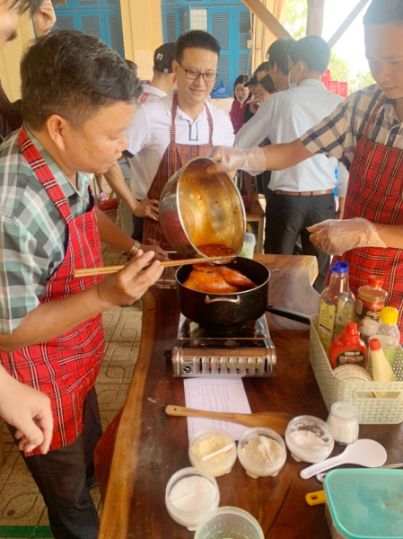 HỘI THI NẤU ĂN NGÀY 8/3