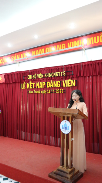 |11-07-2023| LỄ KẾT NẠP ĐẢNG VIÊN