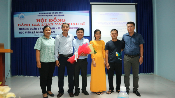 HỘI ĐỒNG ĐÁNH GIÁ LUẬN VĂN THẠC SĨ ĐỢT 2 - 2023