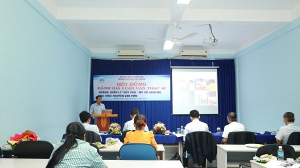 HỘI ĐỒNG ĐÁNH GIÁ LUẬN VĂN THẠC SĨ ĐỢT 2 - 2023