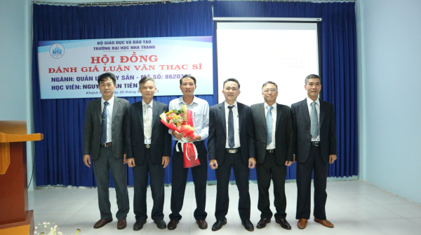 HỘI ĐỒNG ĐÁNH GIÁ LUẬN VĂN THẠC SĨ ĐỢT 2 - 2023