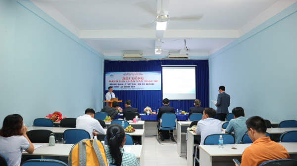 HỘI ĐỒNG ĐÁNH GIÁ LUẬN VĂN THẠC SĨ ĐỢT 2 - 2023