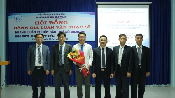 HỘI ĐỒNG ĐÁNH GIÁ LUẬN VĂN THẠC SĨ ĐỢT 2 - 2023