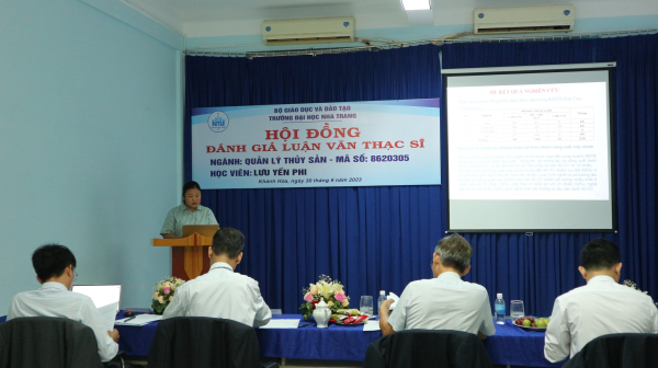 HỘI ĐỒNG ĐÁNH GIÁ LUẬN VĂN THẠC SĨ ĐỢT 2 - 2023