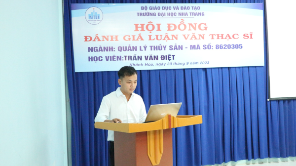 HỘI ĐỒNG ĐÁNH GIÁ LUẬN VĂN THẠC SĨ ĐỢT 2 - 2023