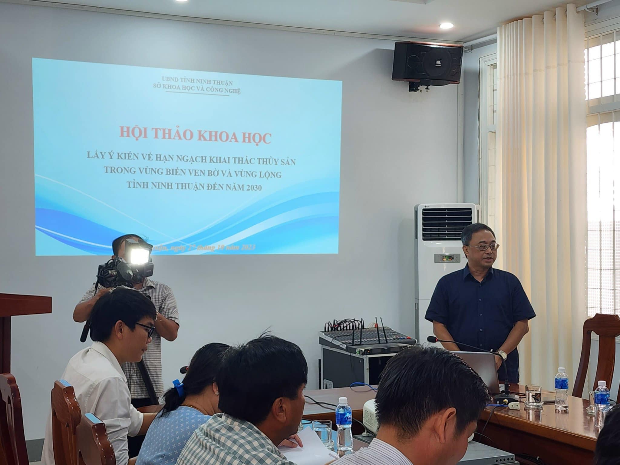 Hội thảo Khoa học cấp Tỉnh: Lấy ý kiến về hạn ngạch khai thác trong vùng biển tỉnh Ninh Thuận quản lý