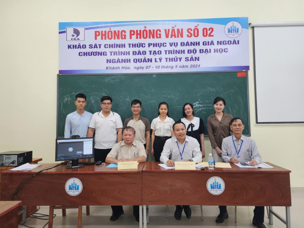 ĐÁNH GIÁ NGOÀI CTĐT NGÀNH QUẢN LÝ THUỶ SẢN 