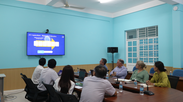 LÀM VIỆC VỚI ĐẠI HỌC JAMES COOK – AUSTRALIA