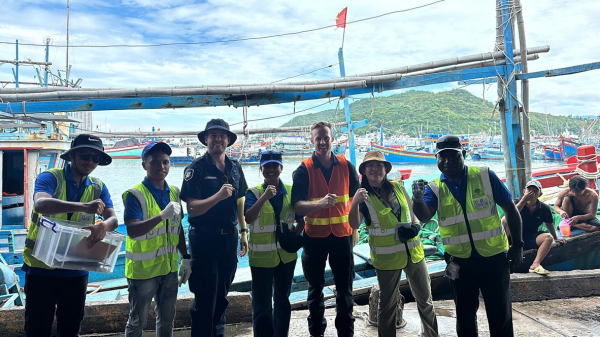 Phối hợp với Cơ quan quản lý Nghề cá Úc AFMA triển khai tập huấn IUU cho học viên quốc tế