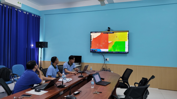 Chuyển giao vận hành gói thiết bị do Công ty Điện tử Viễn thông Hải Đăng tài trợ.