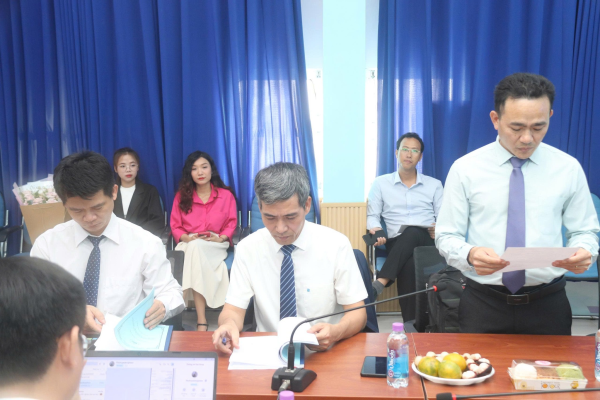 Đánh giá đồ án tốt nghiệp thạc sĩ cho học viên ngành Quản lý Thủy sản