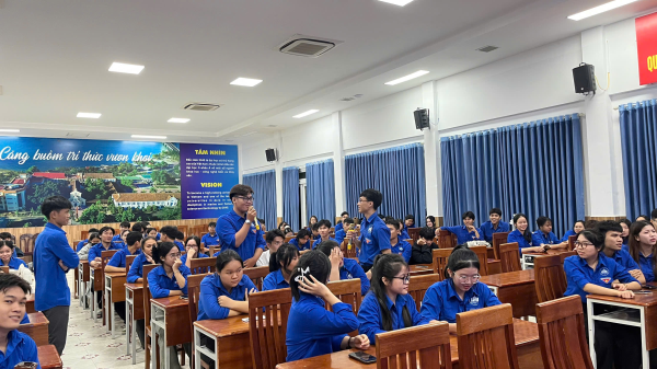  Hoạt động Đoàn - Hội tại buổi gặp mặt tân sinh viên K67