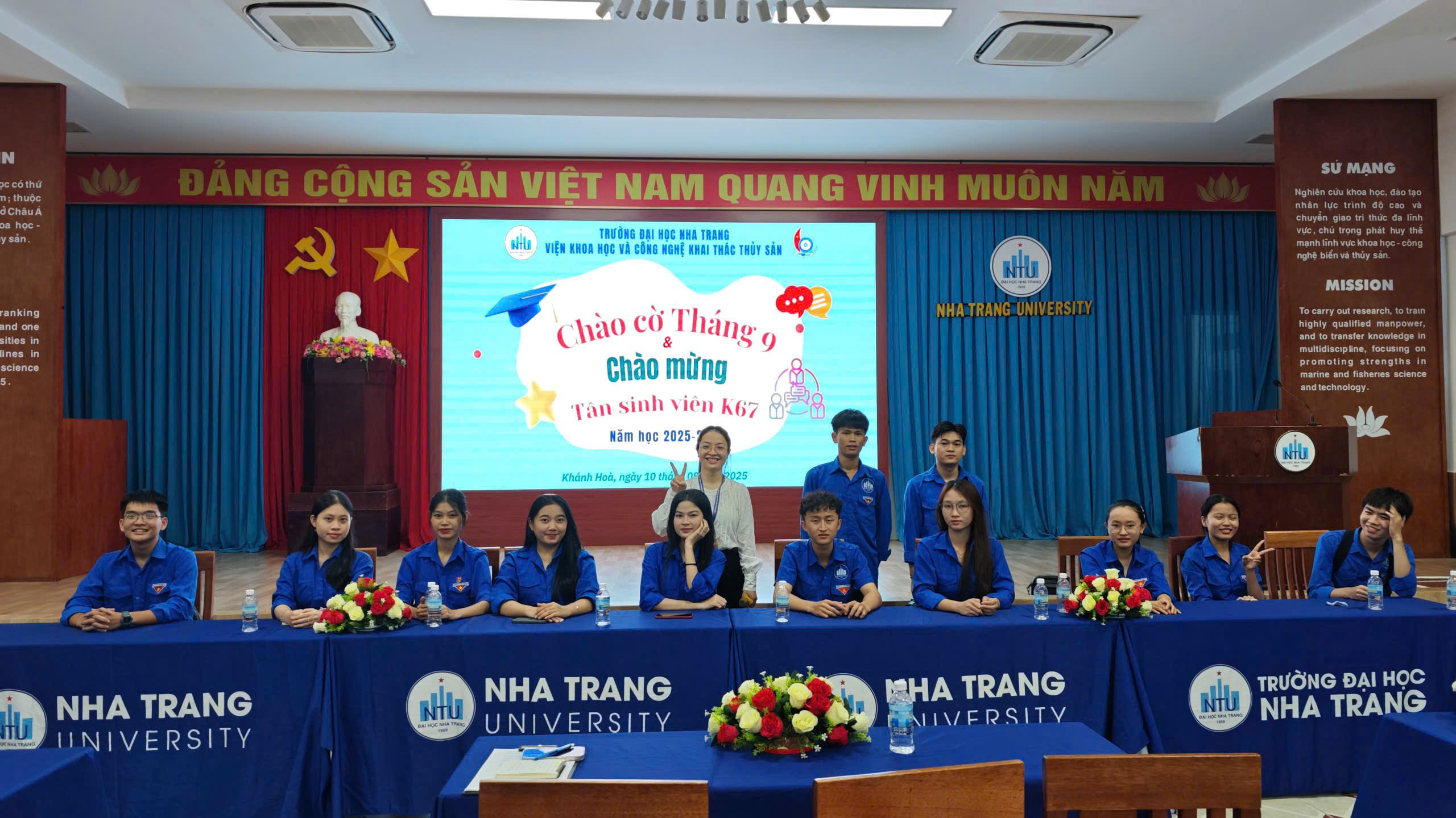  Hoạt động Đoàn - Hội tại buổi gặp mặt tân sinh viên K67